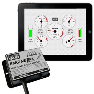 engine Data on a Tablet
