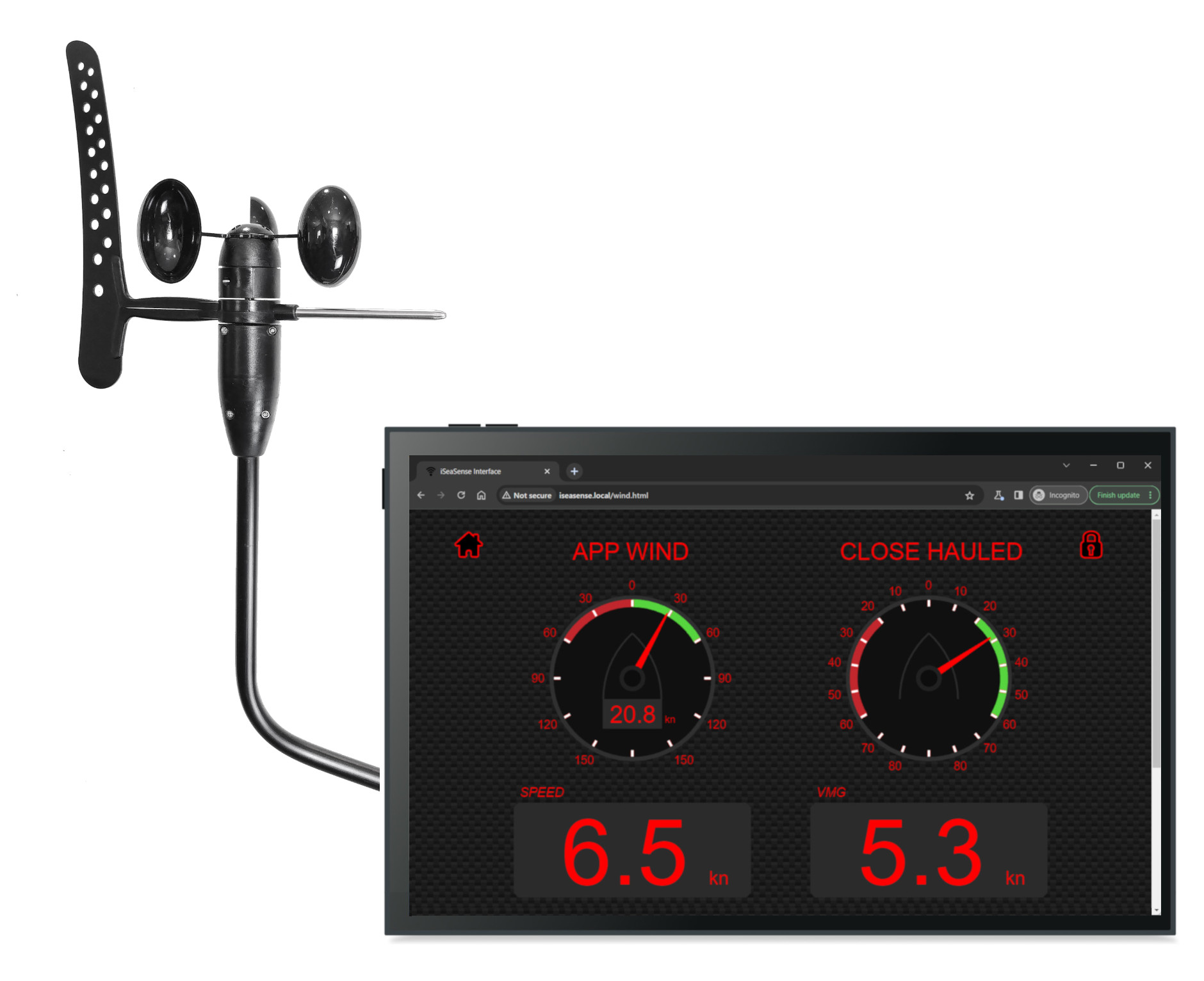 iSeaSense - Pack instruments pour voiliers - Digital Yacht